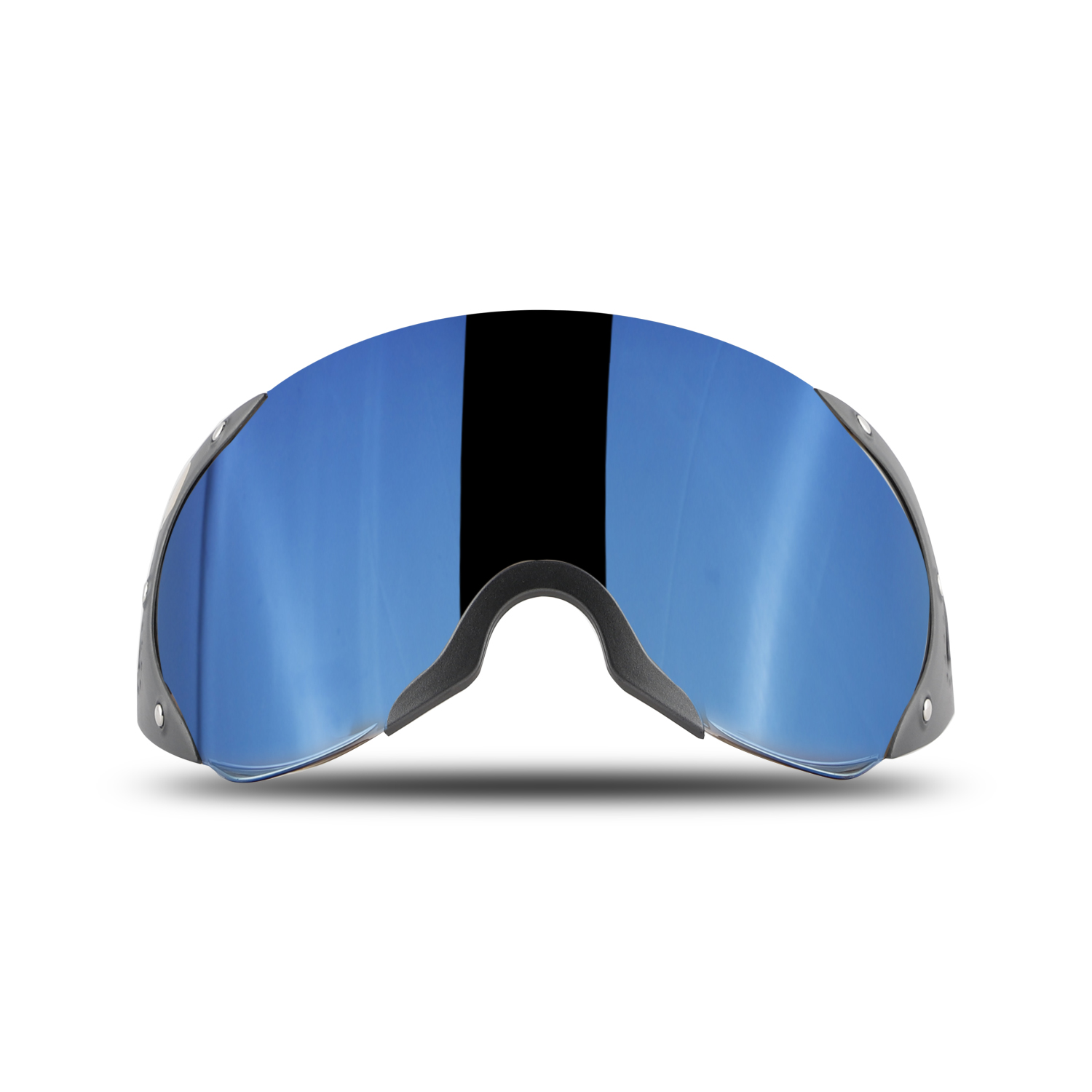 Steelbird SB-27 Helmet Visor Compatible For All SB-27 Model Helmets (Chrome Blue Visor)